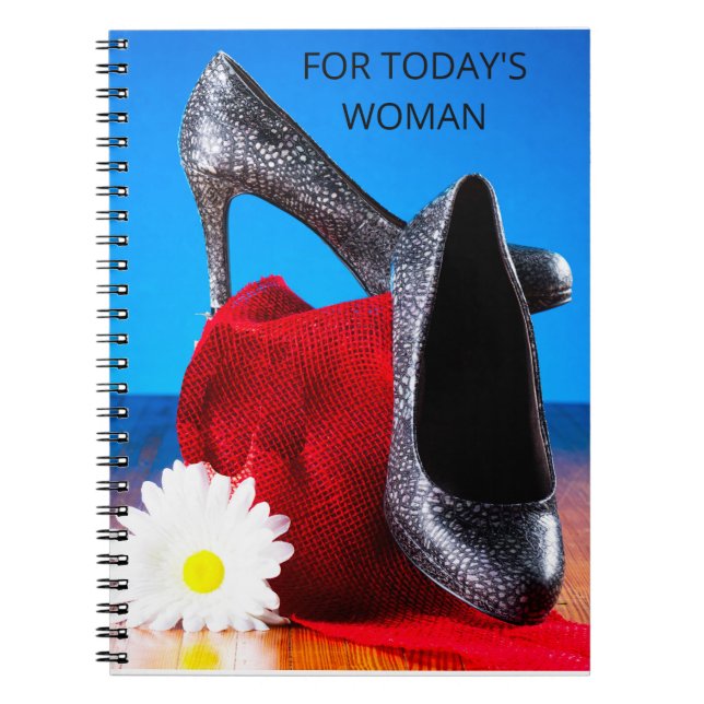 Caderno Espiral Diário da Mulher de HOJE; (Frente)