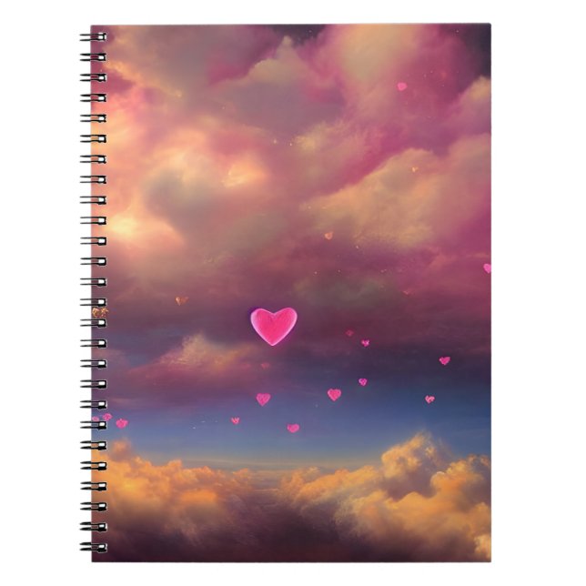 Caderno Espiral Diário de amor fiel (Frente)