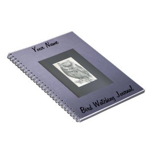 Caderno Espiral Diário de Birding