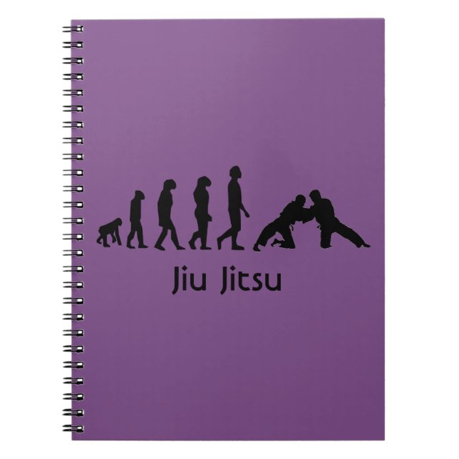 Caderno Espiral Diário de BJJ (Frente)