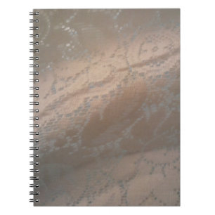 Caderno Espiral Diário de bolso com Design de espiral bege