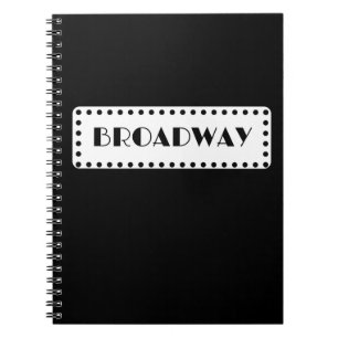 Caderno Espiral Diário de Broadway