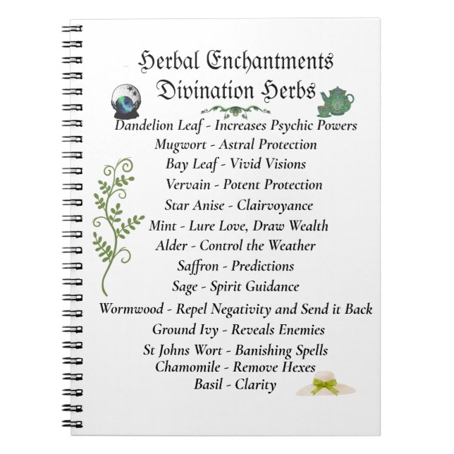 Caderno Espiral Diário De Bruxaria De Sombras (Frente)