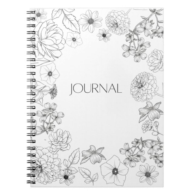 Caderno Espiral Diário de cores (Frente)