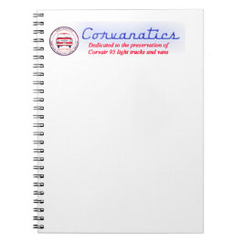 Caderno Espiral Diário de Corvanatics