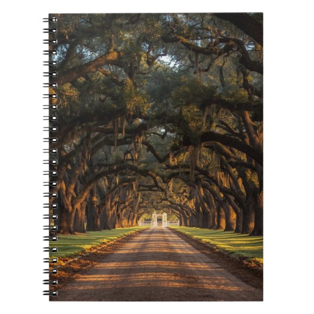 Caderno Espiral Diário de Couro King Ranch - Escrita Western (Frente)