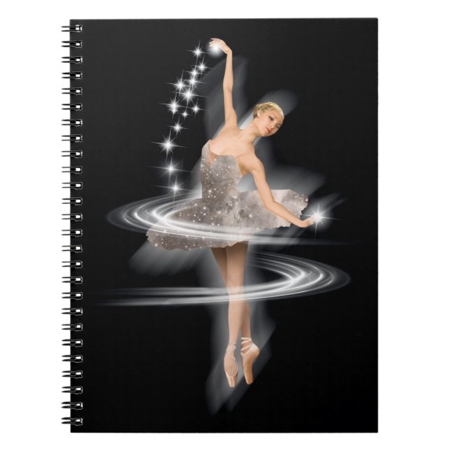 Caderno Espiral Diário de Dança (Frente)