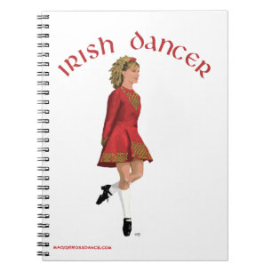 Caderno Espiral Diário de Dançarino Passo Irlandês - Calçado Suave