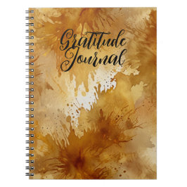 Caderno Espiral Diário de gratidão com o Elegante Design