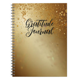 Caderno Espiral Diário de gratidão com o Elegante Design