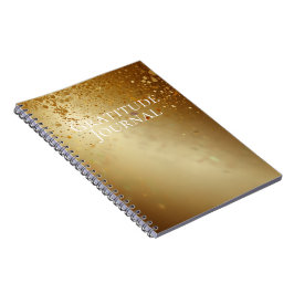 Caderno Espiral Diário de Gratidão de Design Elegante