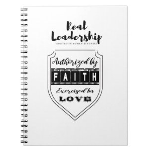 Caderno Espiral Diário de liderança
