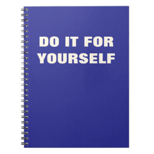 Caderno Espiral Diário de motivação para você mesmo Citação Motiva