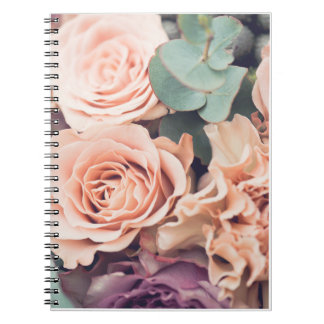 CADERNO ESPIRAL DIÁRIO DE NOTEBOOK FLORAL PARA JARDIM FLORAL PARA