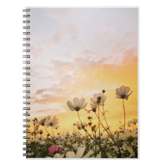 CADERNO ESPIRAL DIÁRIO DE NOTEBOOK FLORAL PARA JARDIM FLORAL PARA