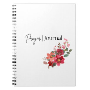 Caderno Espiral Diário de oração Flor