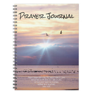 Caderno Espiral Diário de Oração para o Oceano Soldado da Paz