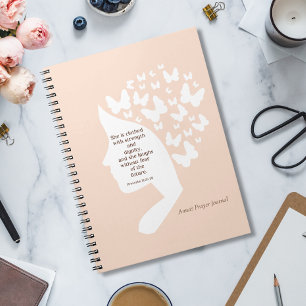 Caderno Espiral Diário de oração personalizado