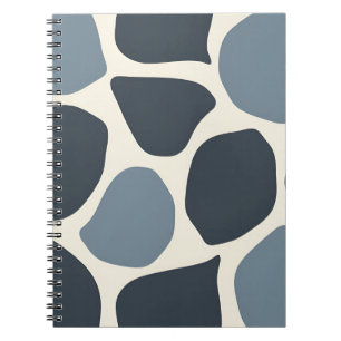 Caderno Espiral Diário de Perfuração de Mist Cerulean