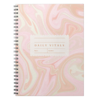 Caderno Espiral Diário de saúde