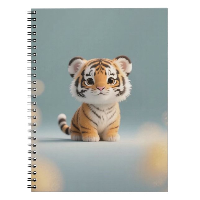 Caderno Espiral Diário de Sonho do Cub Tiger (Frente)