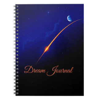 Caderno Espiral Diário de Sonho Noturno Místico