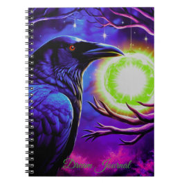 Caderno Espiral Diário de Sonhos da Raven