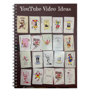 Caderno Espiral Diário de Vazio Personalizado para Escritores e Cr