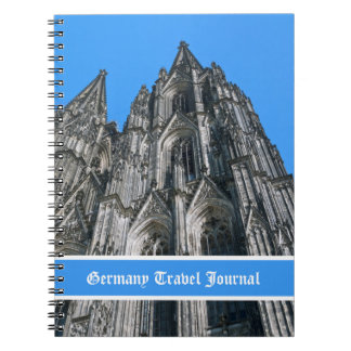 Caderno Espiral Diário de Viagem pela Alemanha