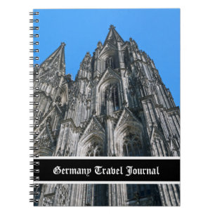 Caderno Espiral Diário de Viagem pela Alemanha