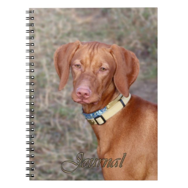 Caderno Espiral Diário de Vizsla (Frente)