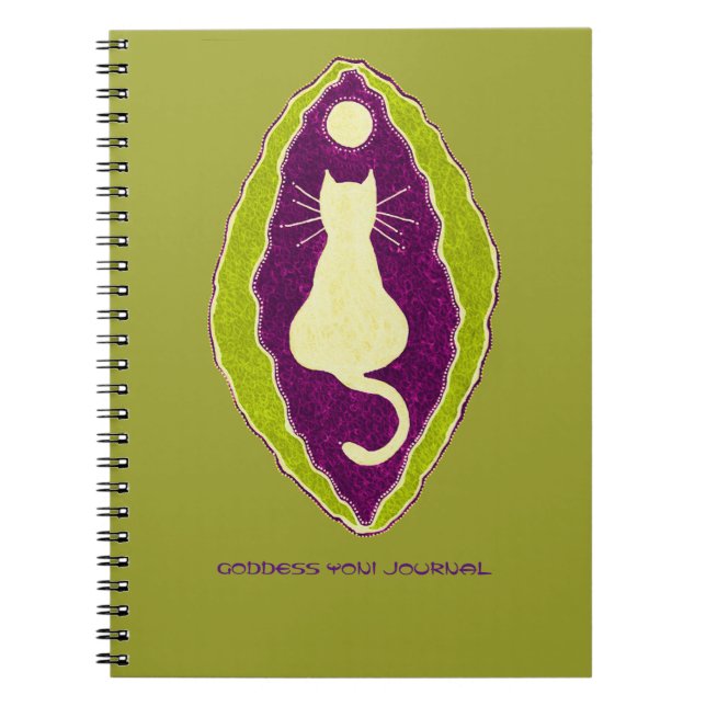 Caderno Espiral Diário de Yoni (Frente)