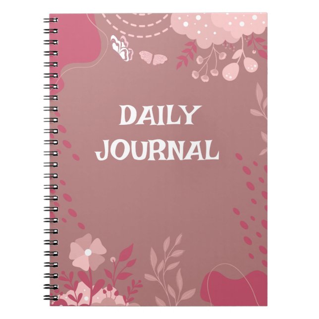 CADERNO ESPIRAL DIÁRIO DIÁRIO (Frente)
