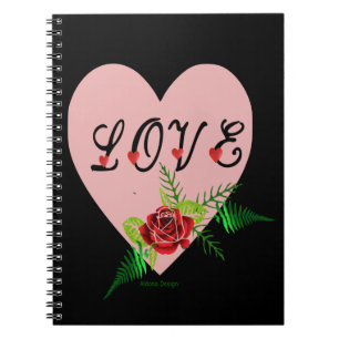 Caderno Espiral Diário do Amor