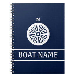 Caderno Espiral Diário do Capitão - Compass