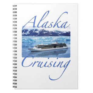 Caderno Espiral Diário do cruzeiro de Alaska