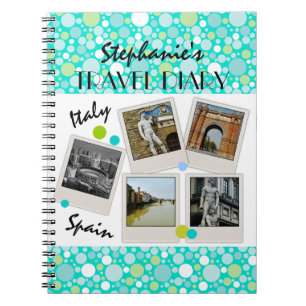 Caderno Espiral Diário e fotos feitos sob encomenda loucos do