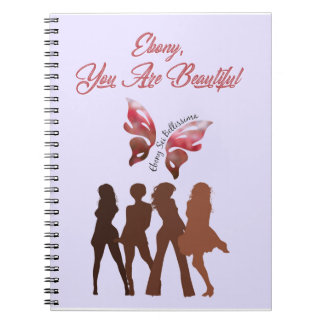 Caderno Espiral Diário Ebony Inspirational