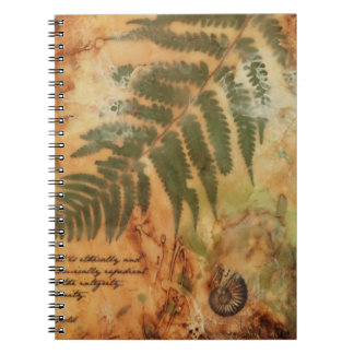 Caderno Espiral Diário estético do design