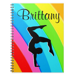 Caderno Espiral DIÁRIO GINÁSTICO PERSONALIZADO bonito