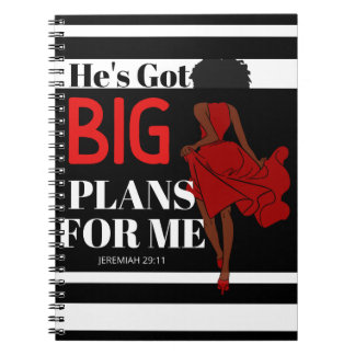 Caderno Espiral Diário Jeremiah 29:11