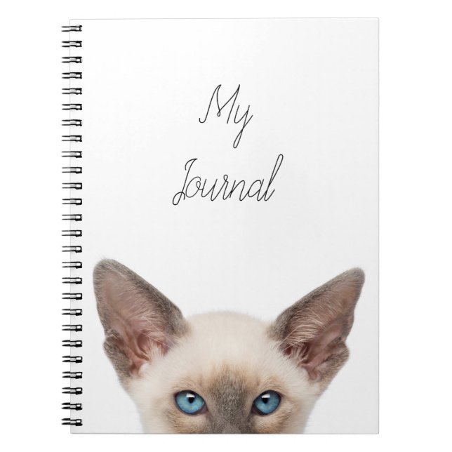 Caderno Espiral Diário Kitten (Frente)