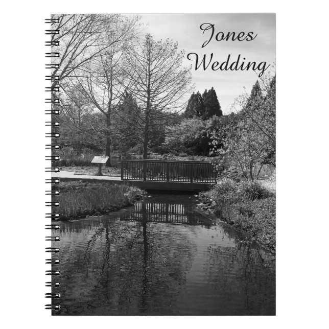 Caderno Espiral Diário Lovely Lake Wedding (Frente)