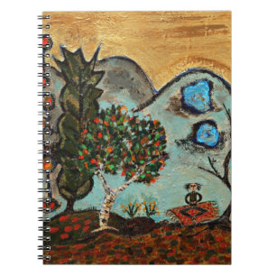 Caderno Espiral Diário mestre Meditating