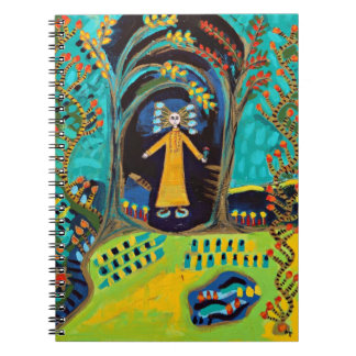 Caderno Espiral Diário mestre Meditating