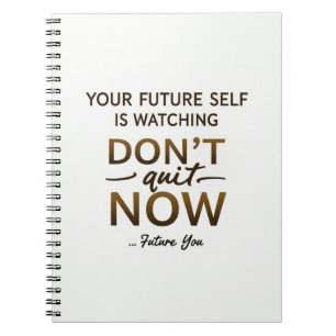 Caderno Espiral Diário Motivacional - Não Sair Agora - Sel Futuro