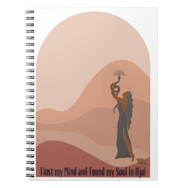 Caderno Espiral Diário Ojai (Frente)