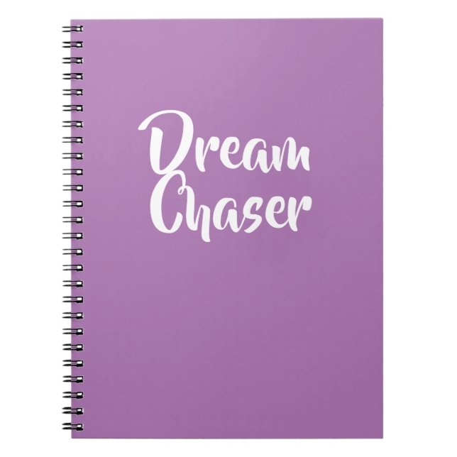 Caderno Espiral Diário para Notebook Dream Chaser (Frente)