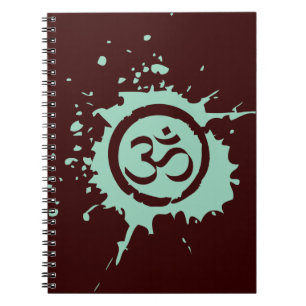 Caderno Espiral Diário para Notebook Planeta Orgânico Aum Verde