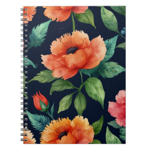 Caderno Espiral Diário Personalizado na moda